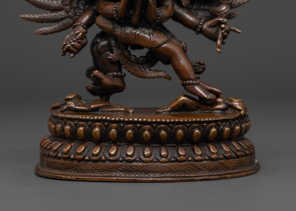 Phurba Vajrakilaya Statue | Handmade Wrathful Deity