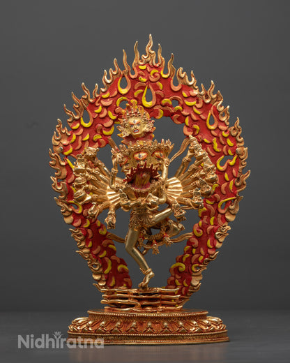 He Vajra Statue | Protector Deity of Tibetan Buddhism