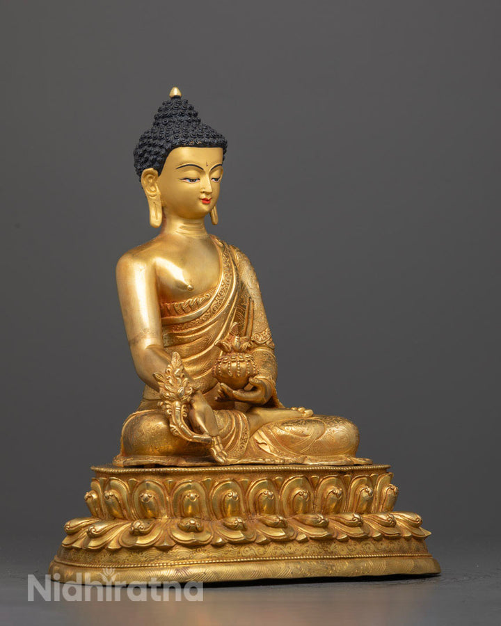 Medicine Buddha Mantra Statue | Healing Buddha