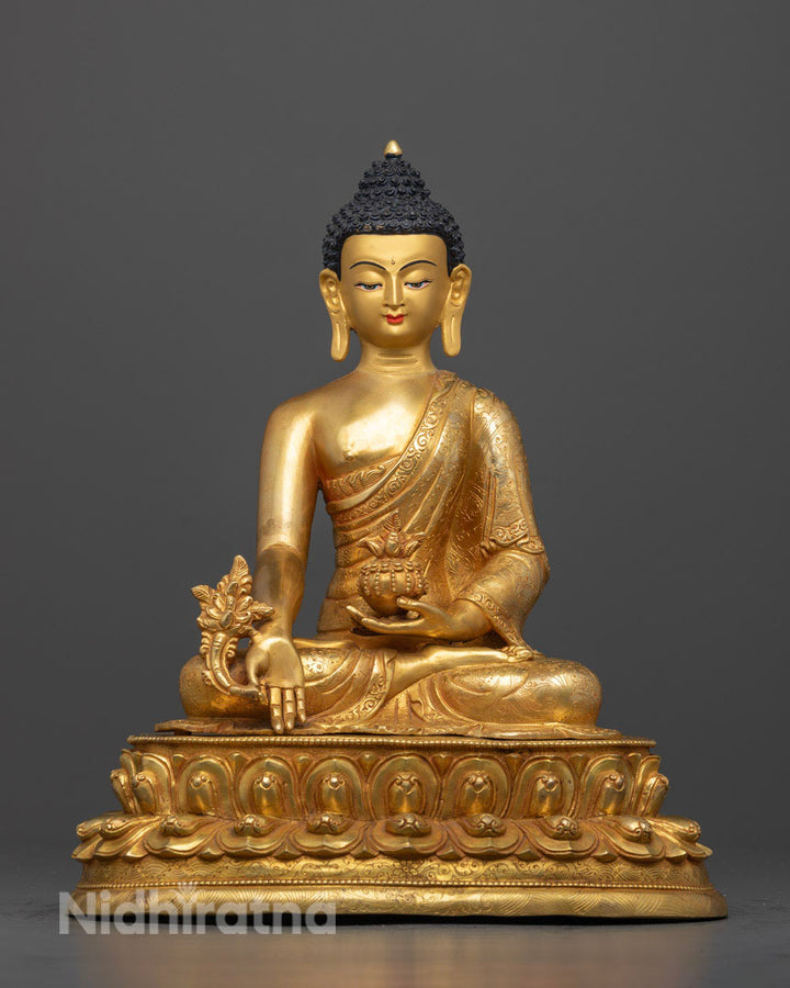 Medicine Buddha Mantra Statue | Healing Buddha