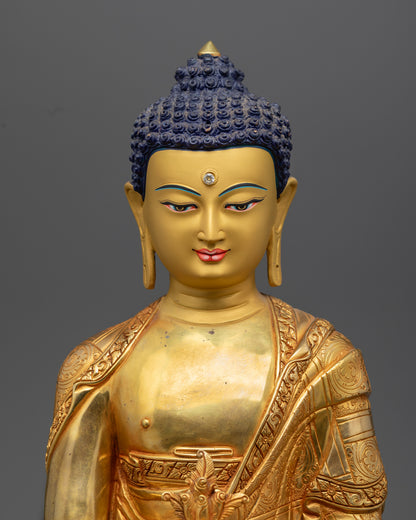 Healing Blessings: Handcrafted Medicine Buddha Statue for Spiritual Wellness