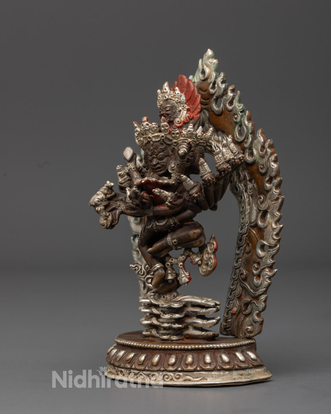 Machine Made Hevajra with Consort Statue