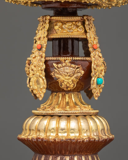 Himalayan Butter Lamp for meditation, altar décor, rituals, and spiritual practice