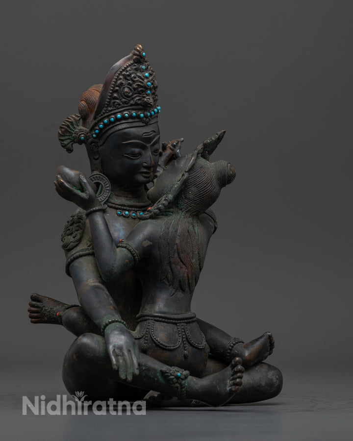 Indra Statue with Consort: Unveiling the Mysteries