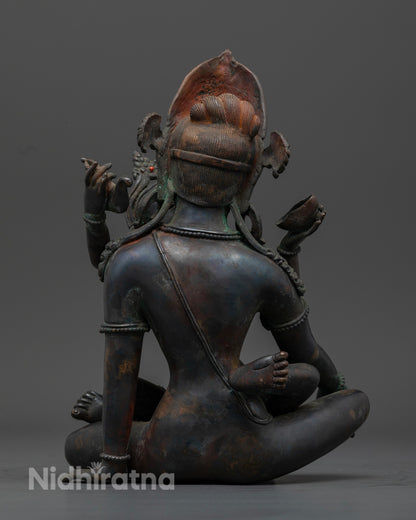 Indra Statue with Consort: Unveiling the Mysteries