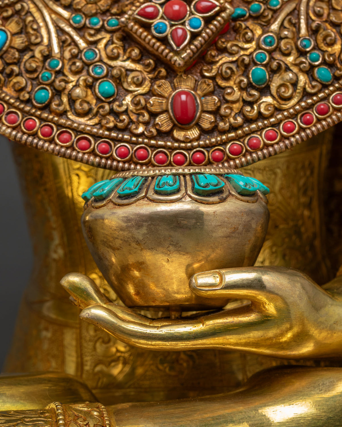 34" Large Jowo Shakyamuni Rinpoche Statue | A Centerpiece for Devotion