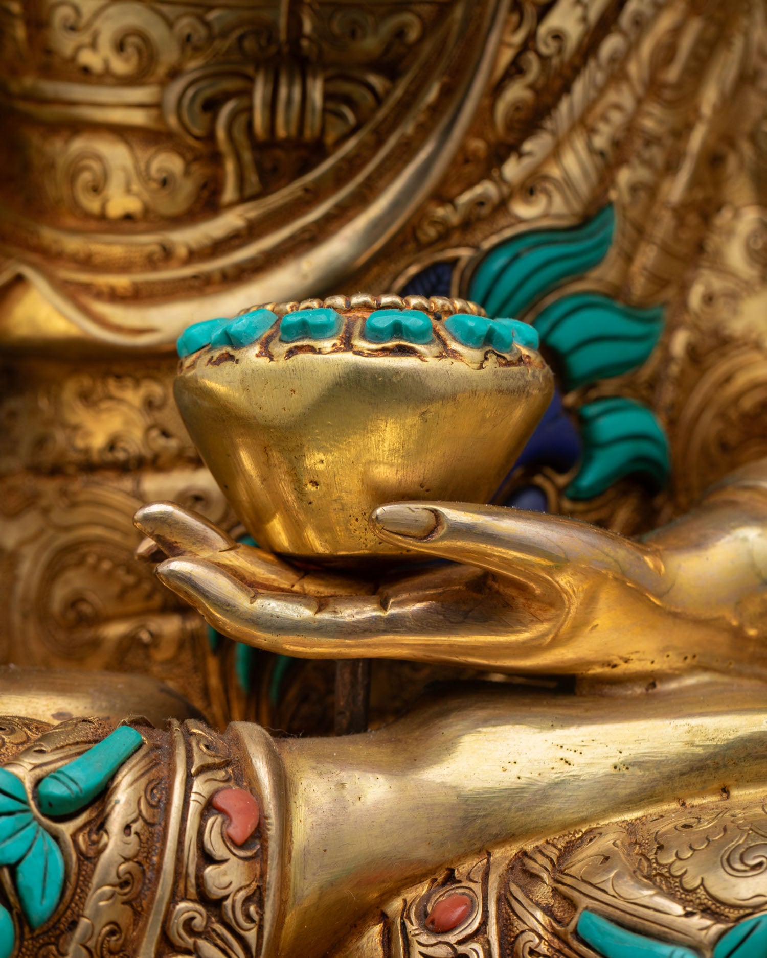Jowo Rinpoche Statue – Tibetan Buddhist Devotional Art