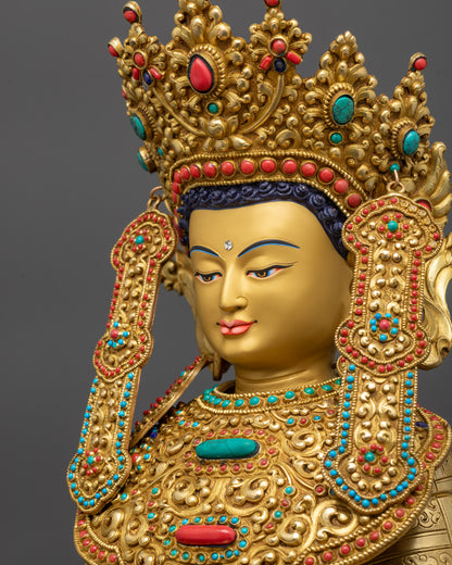 Jowo Rinpoche Buddha Statue | Traditional Nepalese Artisan Craft