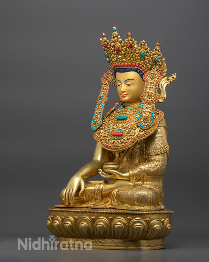 Jowo Rinpoche Buddha Statue | Traditional Nepalese Artisan Craft