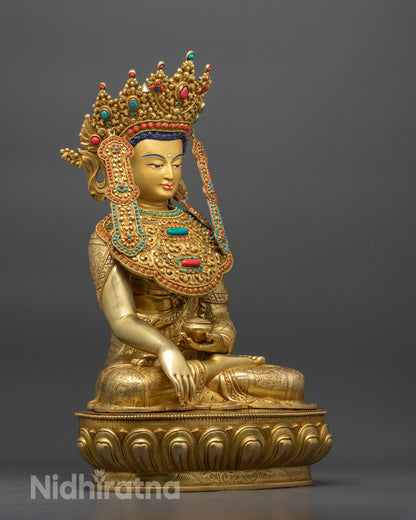 Jowo Rinpoche Buddha Statue | Traditional Nepalese Artisan Craft