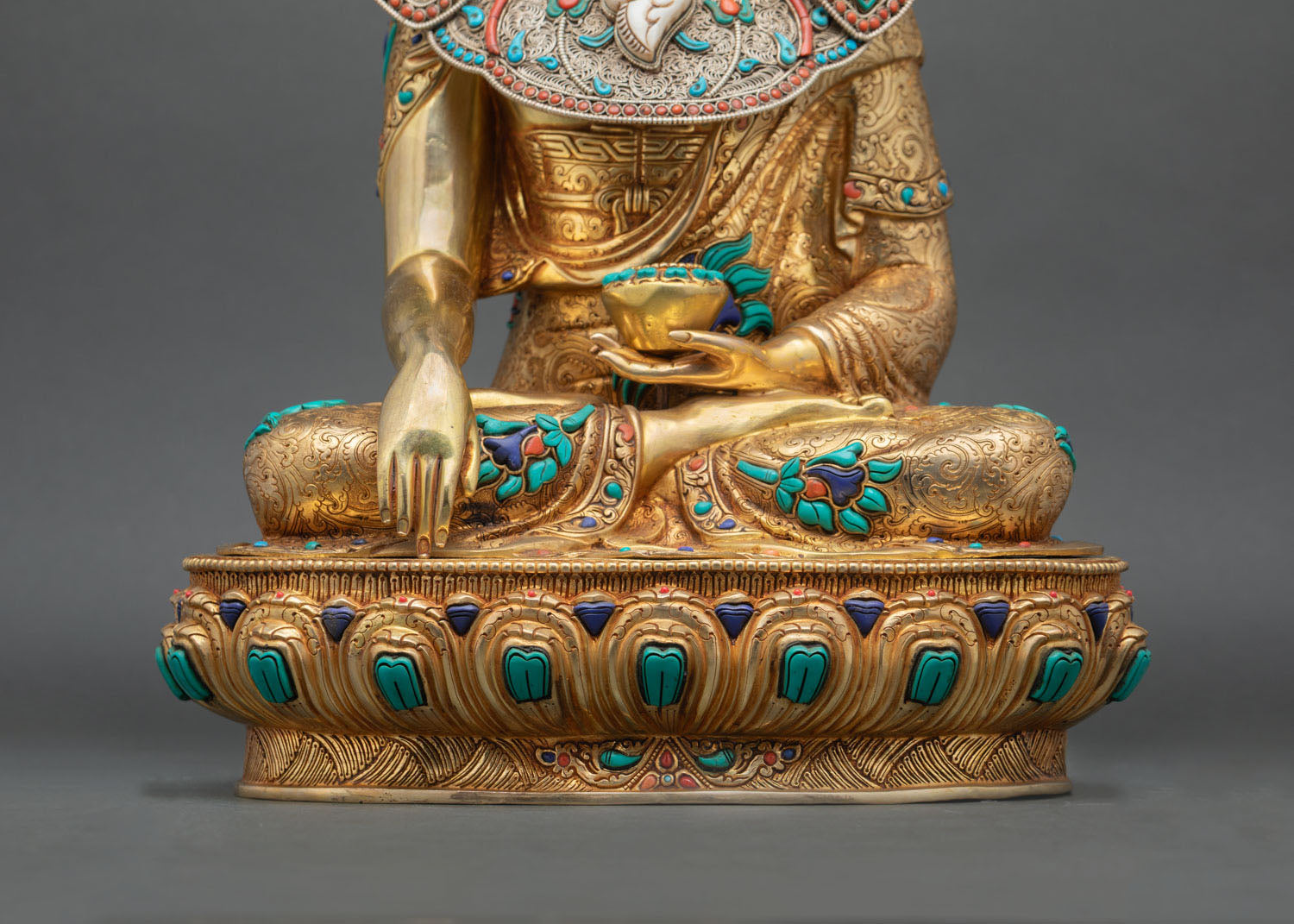 Jowo Rinpoche Statue – Tibetan Buddhist Devotional Art