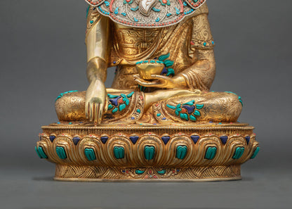 Jowo Rinpoche Statue – Tibetan Buddhist Devotional Art