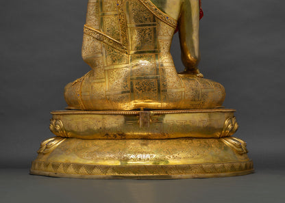 34" Large Jowo Shakyamuni Rinpoche Statue | A Centerpiece for Devotion