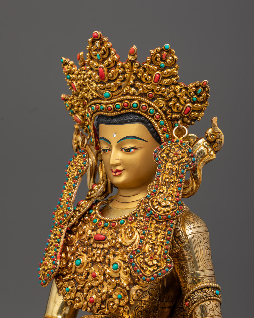 Jowo Shakyamuni Buddha Statue | Tibetan Sculpture of Gautama Buddha