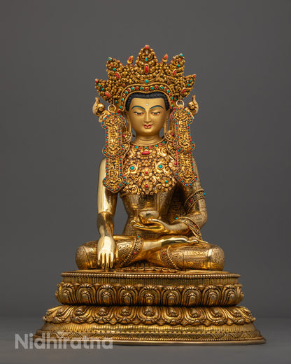 Jowo Shakyamuni Buddha Statue | Tibetan Sculpture of Gautama Buddha