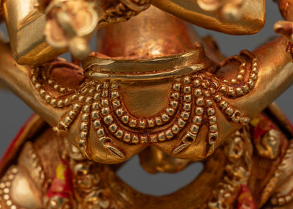 Embodying the Wheel of Time and Cosmic Order: Kala Chakra Statue