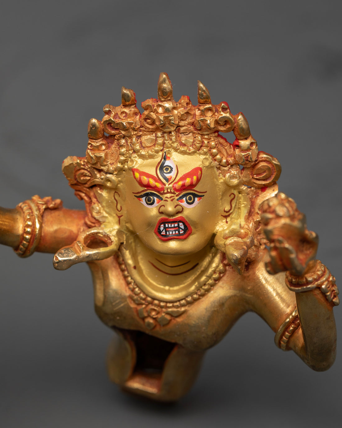 Embodying the Wheel of Time and Cosmic Order: Kala Chakra Statue