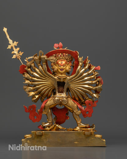 Kalachakra and Consort in the Divine Rhythm of the Universe