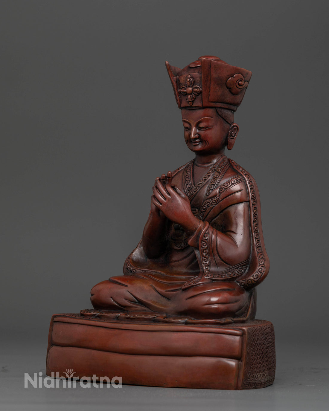 Artisan-Made Karmapa Statue for Practitioners