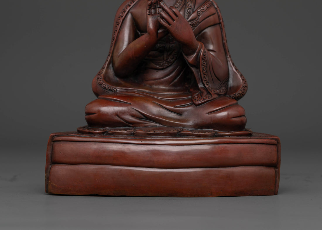 Artisan-Made Karmapa Statue for Practitioners