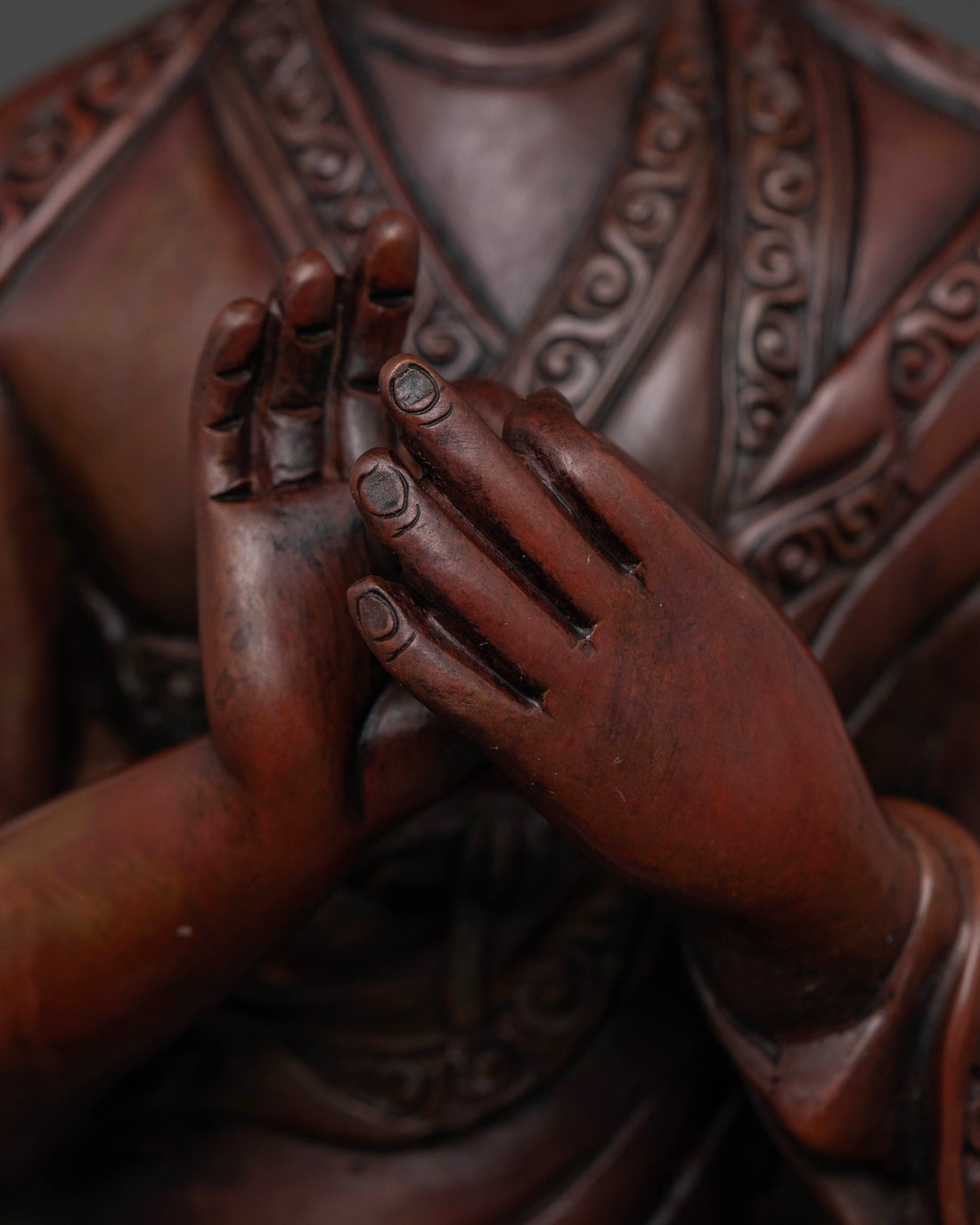 Artisan-Made Karmapa Statue for Practitioners