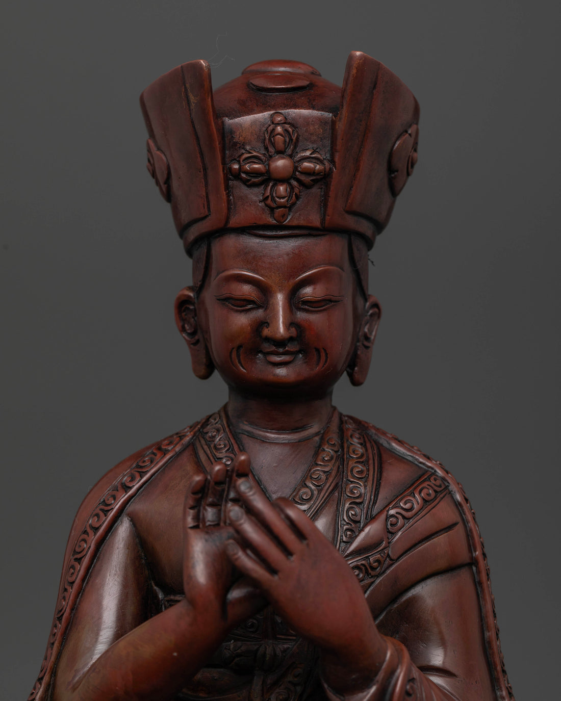 Artisan-Made Karmapa Statue for Practitioners