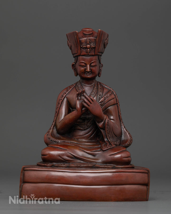 Artisan-Made Karmapa Statue for Practitioners