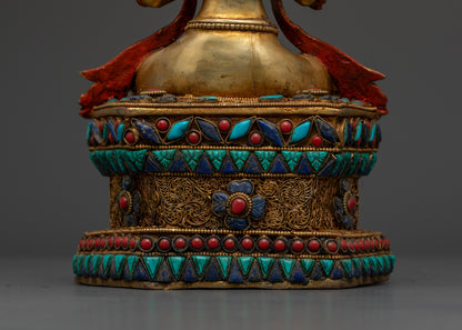 Maitreya’s Blessing: The Seated Buddha of Compassion and Hope