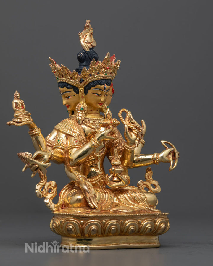 Namgyalma mantra deity statue | Himalayan Tibetan Buddhism