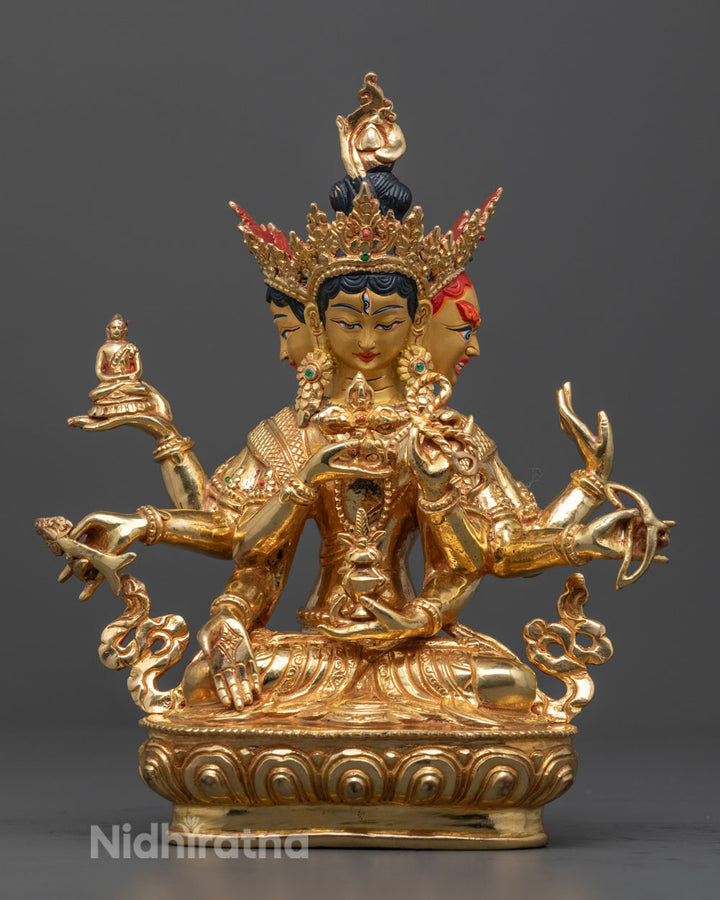 Namgyalma mantra deity statue | Himalayan Tibetan Buddhism