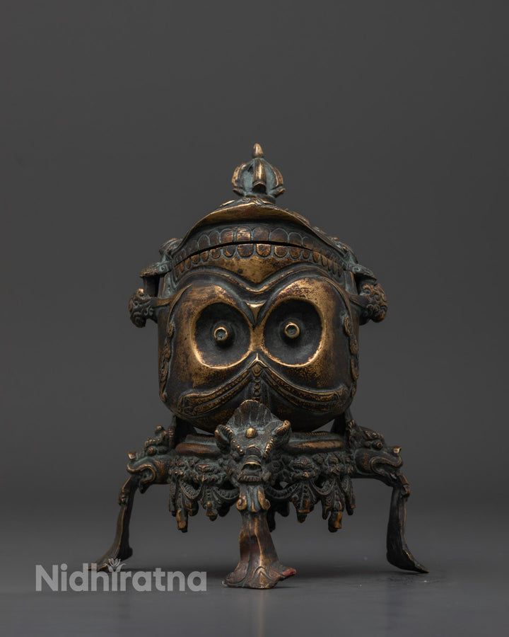 Skull Kapala Sculpture | Tibetan Buddhist Rituals