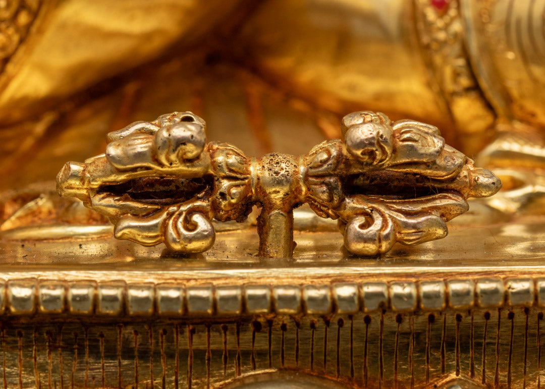 Handcrafted Jigten Sumgon Statue | Himalayan Buddhist Art