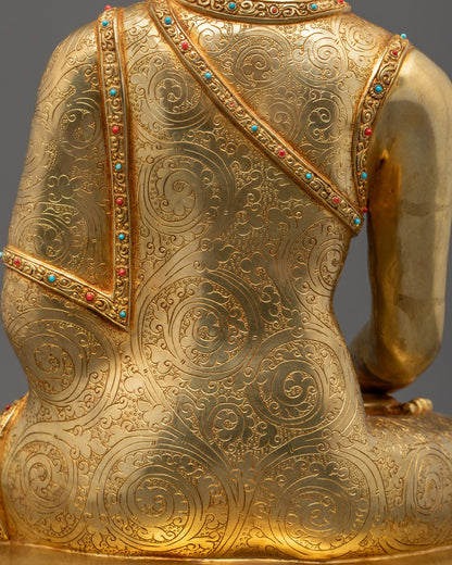 Handcrafted Jigten Sumgon Statue | Himalayan Buddhist Art