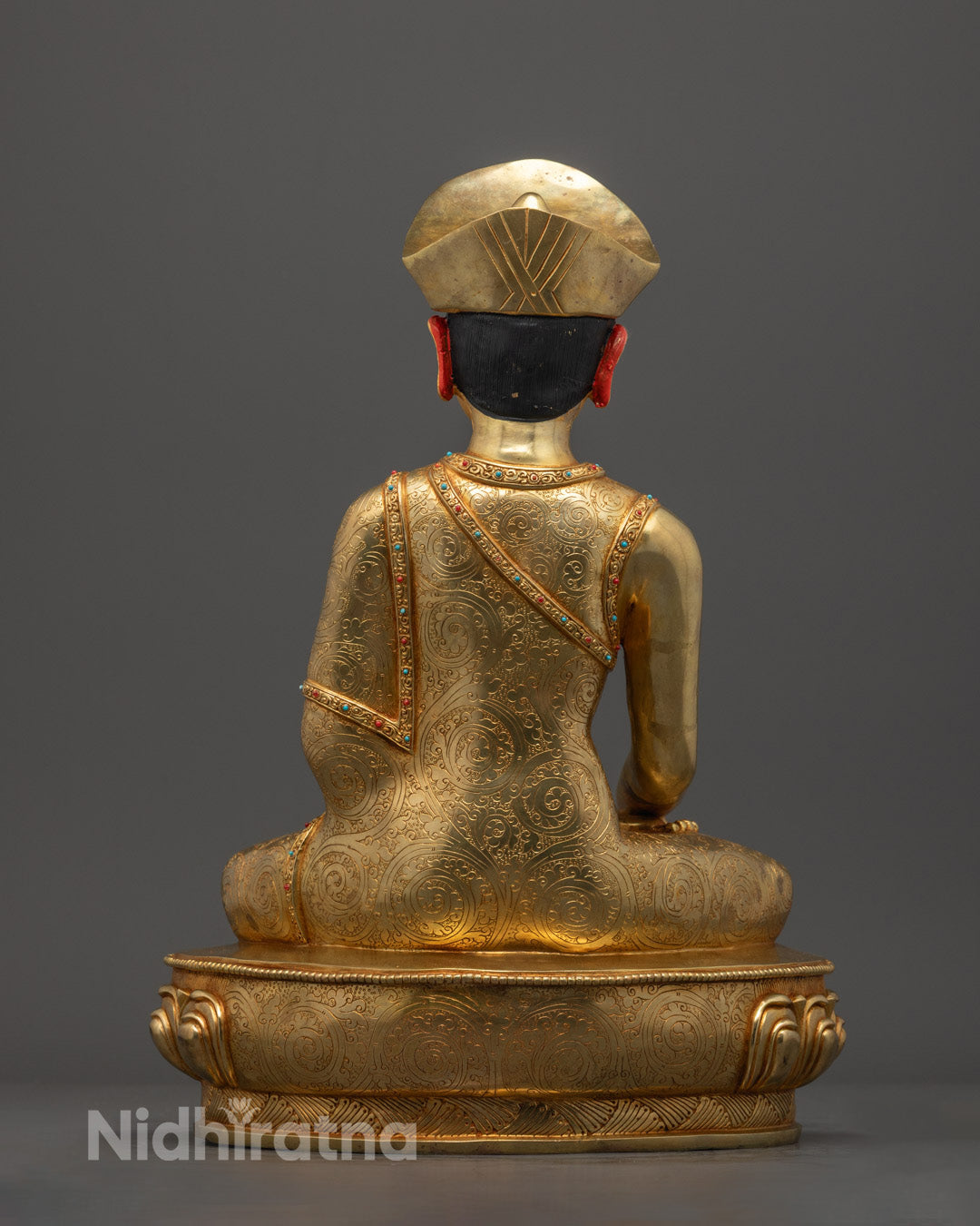 Handcrafted Jigten Sumgon Statue | Himalayan Buddhist Art