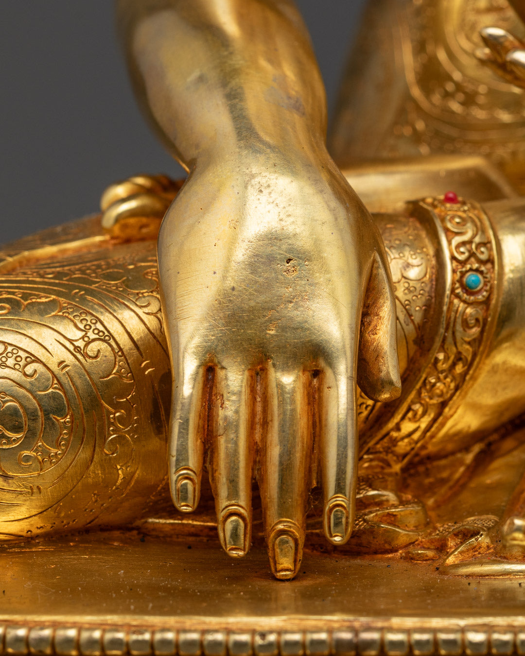 Handcrafted Jigten Sumgon Statue | Himalayan Buddhist Art