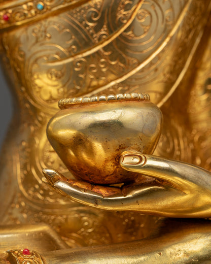 Handcrafted Jigten Sumgon Statue | Himalayan Buddhist Art