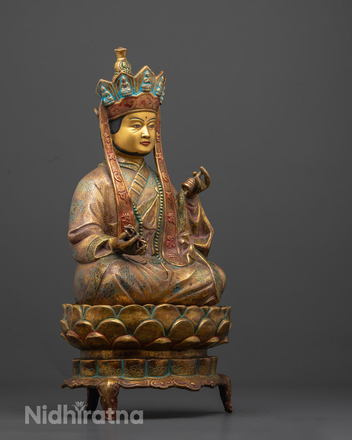 Karmapa Statue | Tibetan Buddhist Leader Sculpture