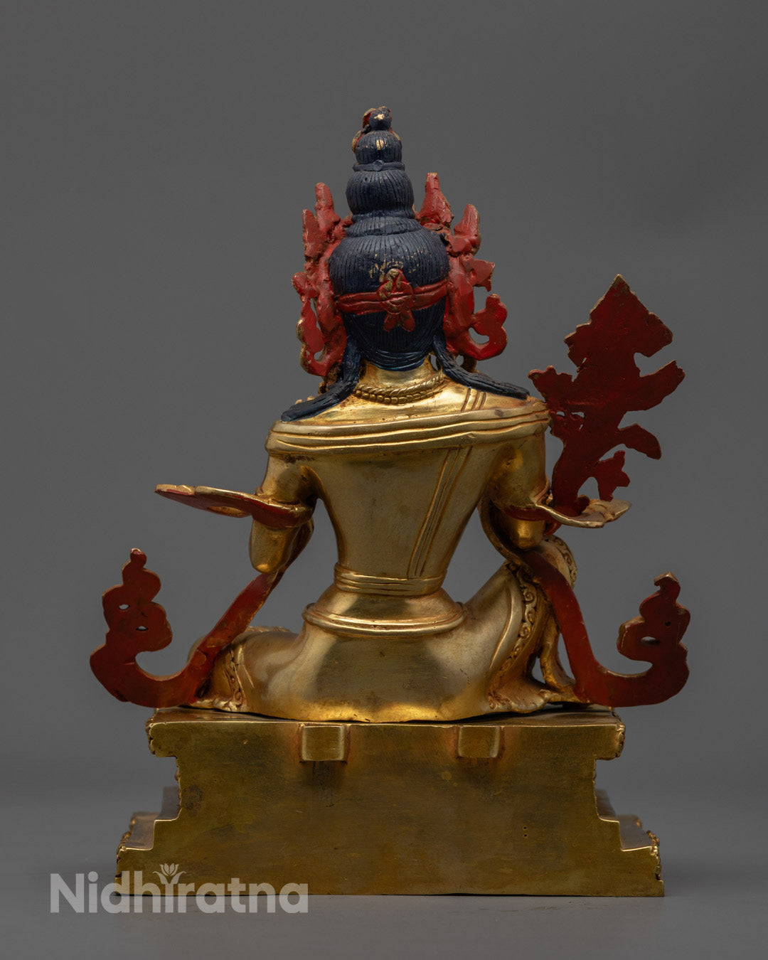 Handcrafted Bodhisattva Ksitigarbha Sculpture | Buddhist Guardian