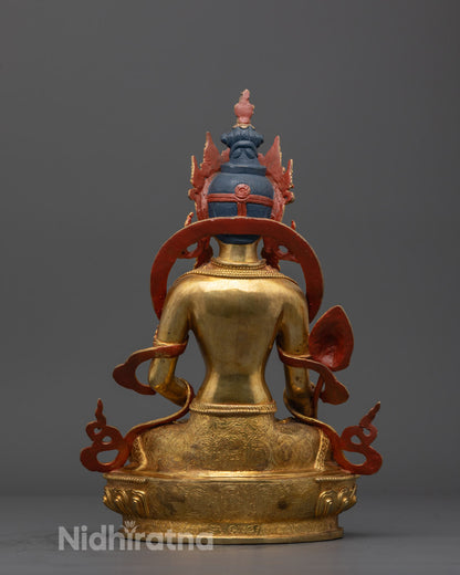 Handmade Ksitigarbha Statue | Himalayan Sacred Art