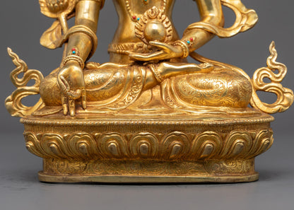 Handmade Ksitigarbha Statue | Himalayan Sacred Art