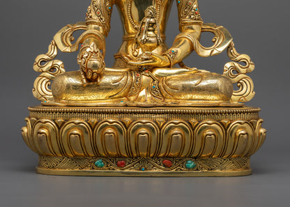 Handcrafted Kshitigarbha Statue | Bodhisattva of Compassion