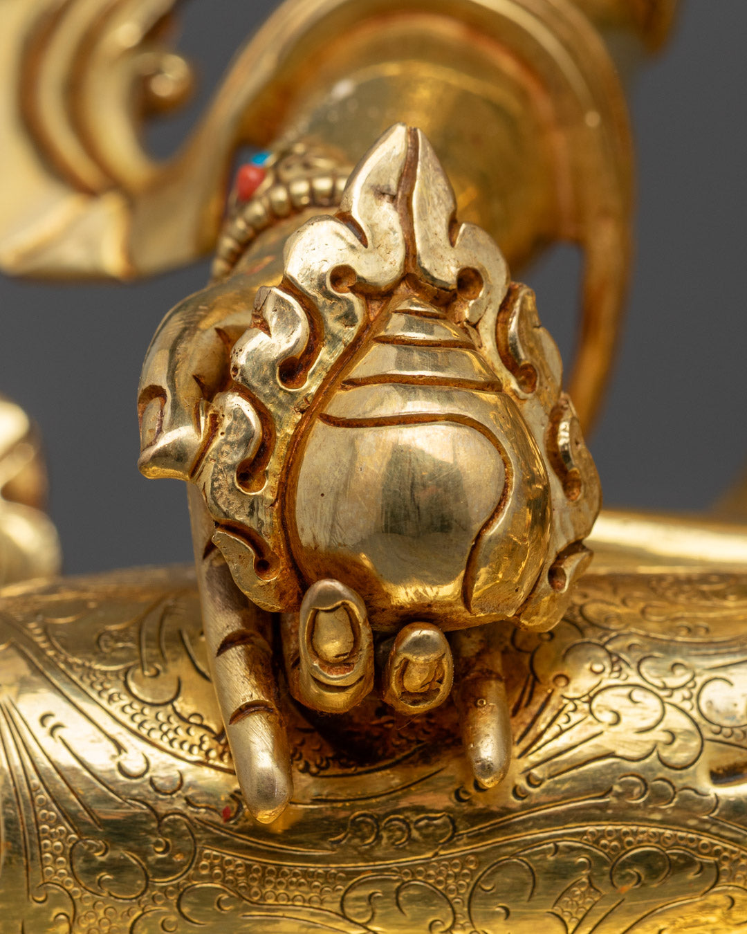 Handcrafted Kshitigarbha Statue | Bodhisattva of Compassion