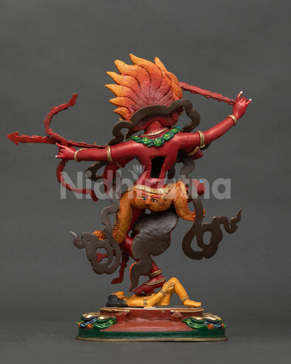 Colorful Kurukulla Statue | Dakini of Attraction & Subjugation
