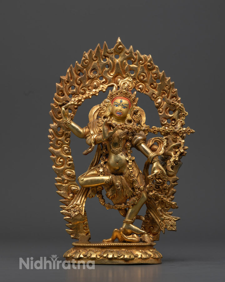 Himalayan Kurukulla Sculpture | Traditional Buddhist Art