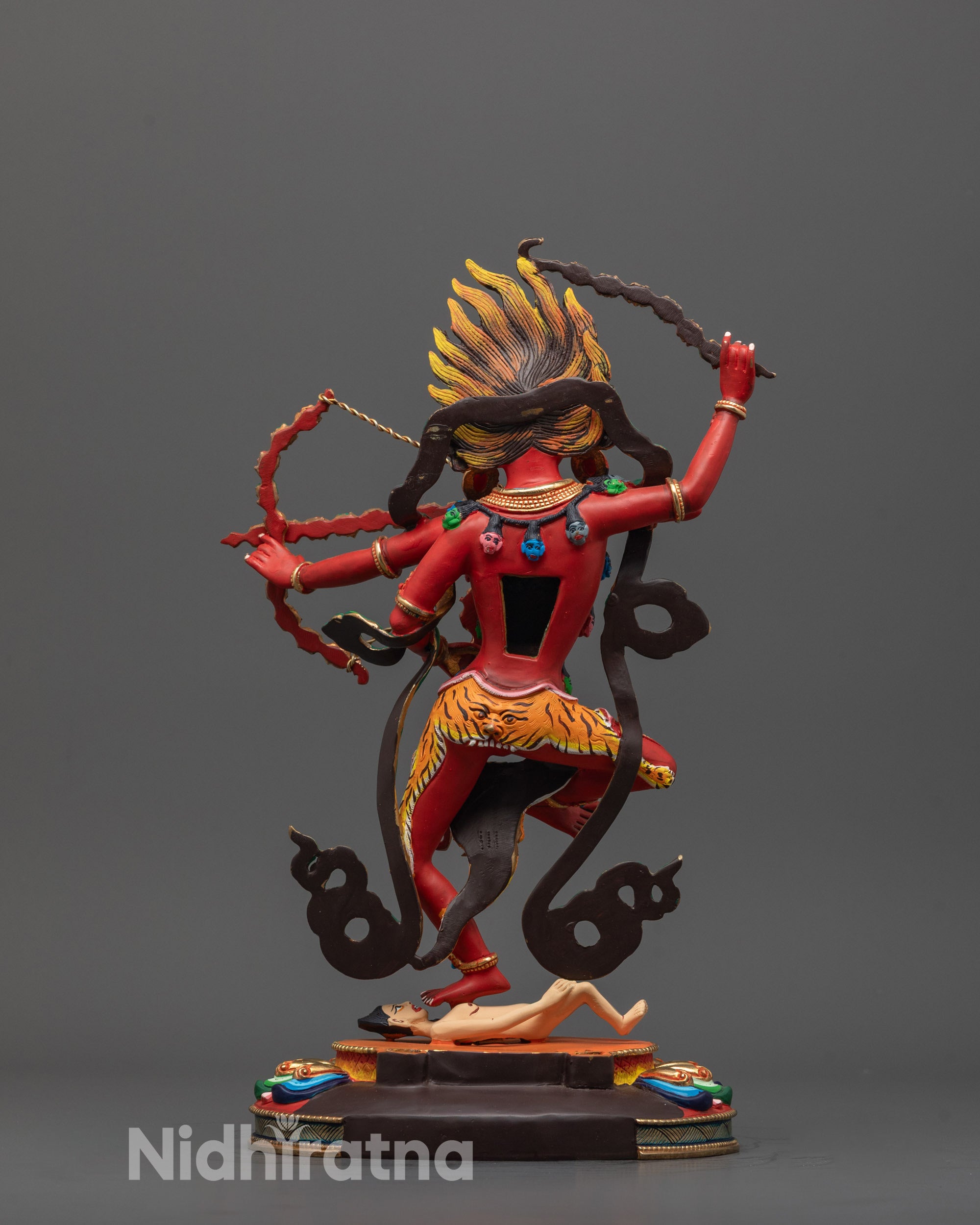 Beautifully Colored Kurukulla Statue | Tibetan Goddess of Love