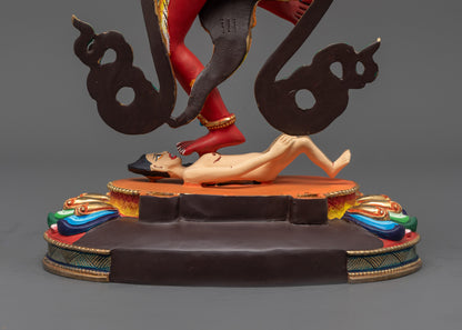 Beautifully Colored Kurukulla Statue | Tibetan Goddess of Love