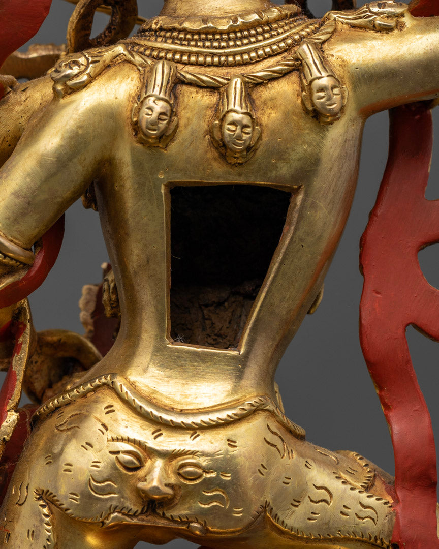 Kurukulla Deity Statue: Handcrafted Tibetan Artwork