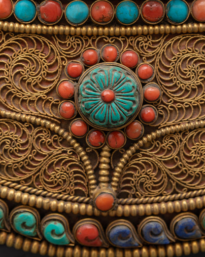 Chenrezig Deity Wall Hanging | Handmade Buddhist Art