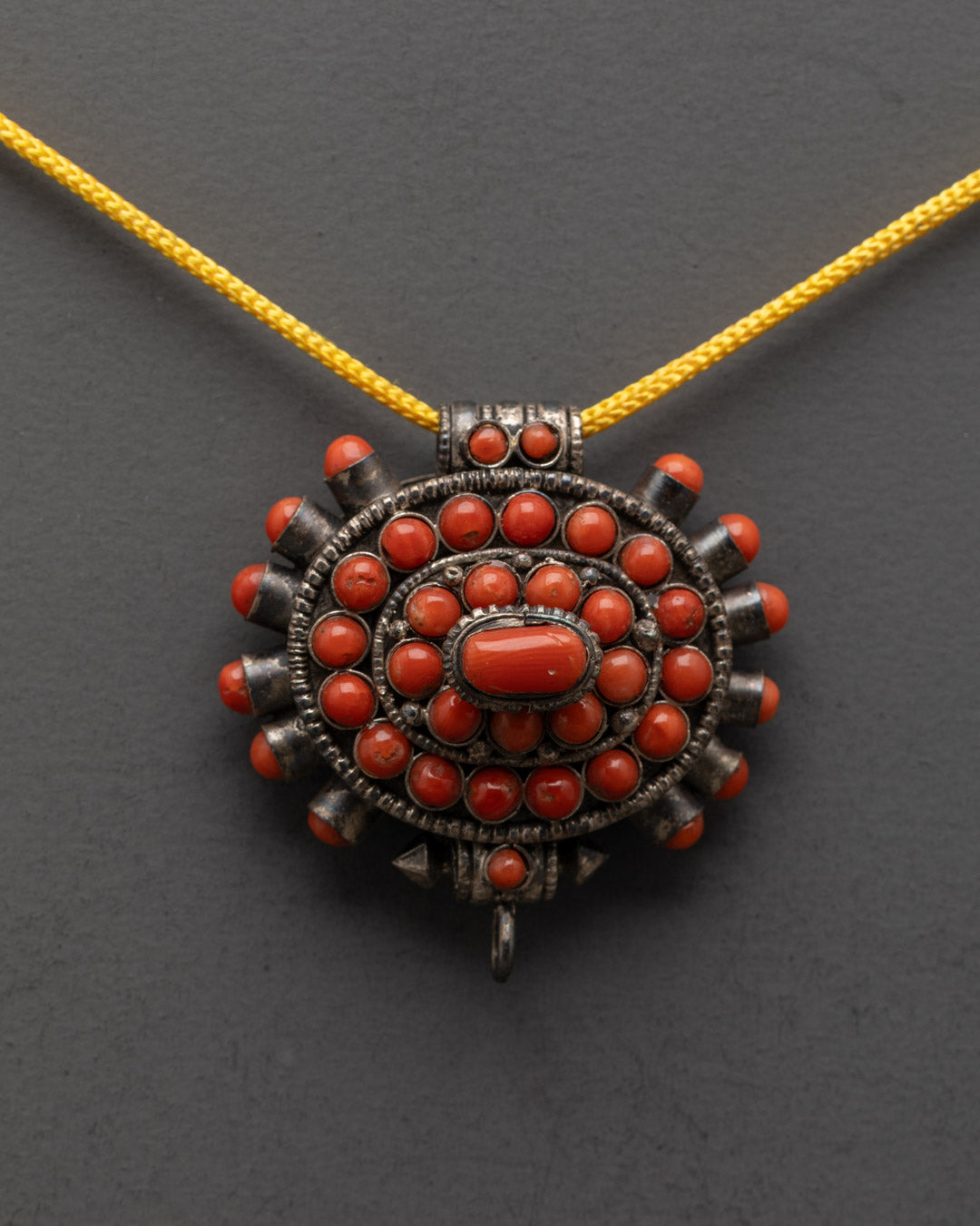 Silver-Made Tibetan Pendant | Handmade in Nepal