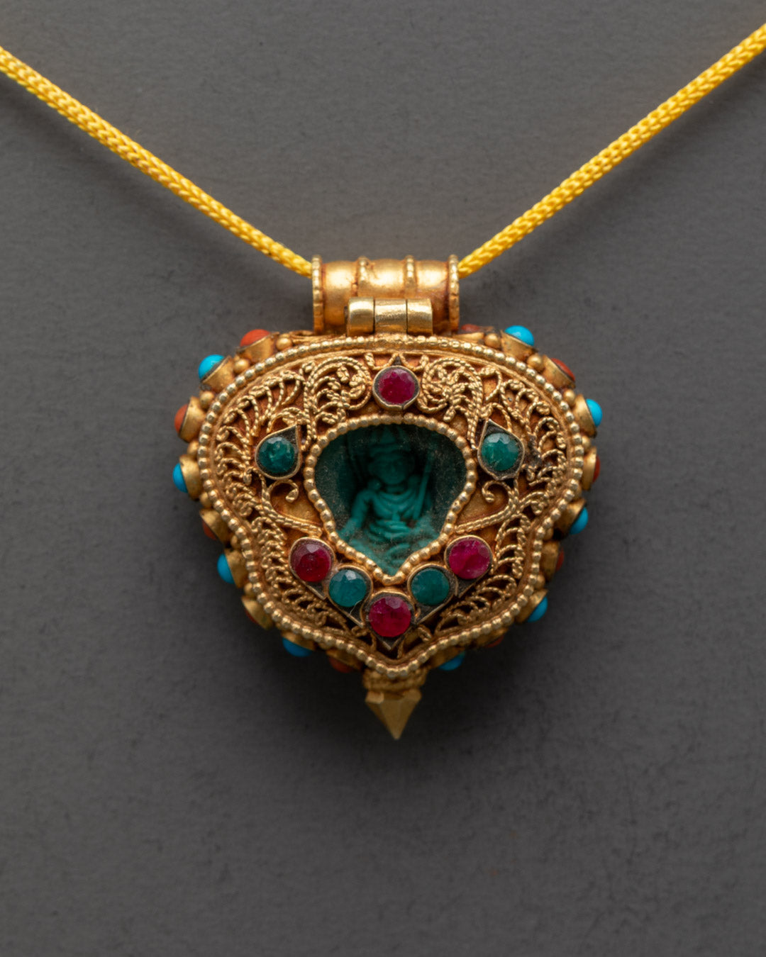 Guru Rinpoche Locket | Sacred Buddhist Protection Amulet